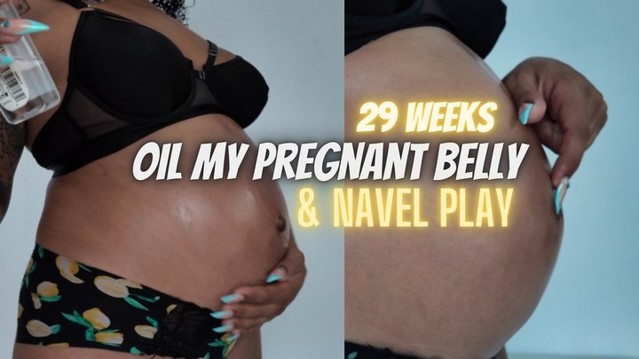 My #clip - Oil my Pregnant Belly and Navel Play just sold! clips4sale.com/studio/146369/…