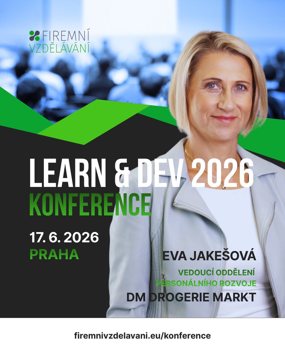 Představujeme řečníky konference <a href="/FirVzdelavani/">Firemní vzdělávání</a> LEARN &amp; DEV 2026 🟢

🔗 EARLY BIRDS vstupenky: firemnivzdelavani.eu/konference

#edu #hr #lnd #firemnivzdelavani #konference