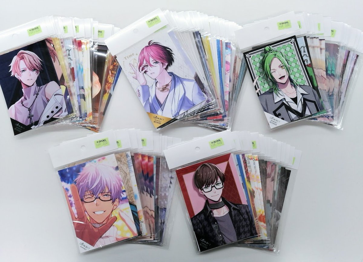 入荷情報】 「B-PROJECT」 ブロマイド類を約2⃣5⃣0⃣枚補充してます