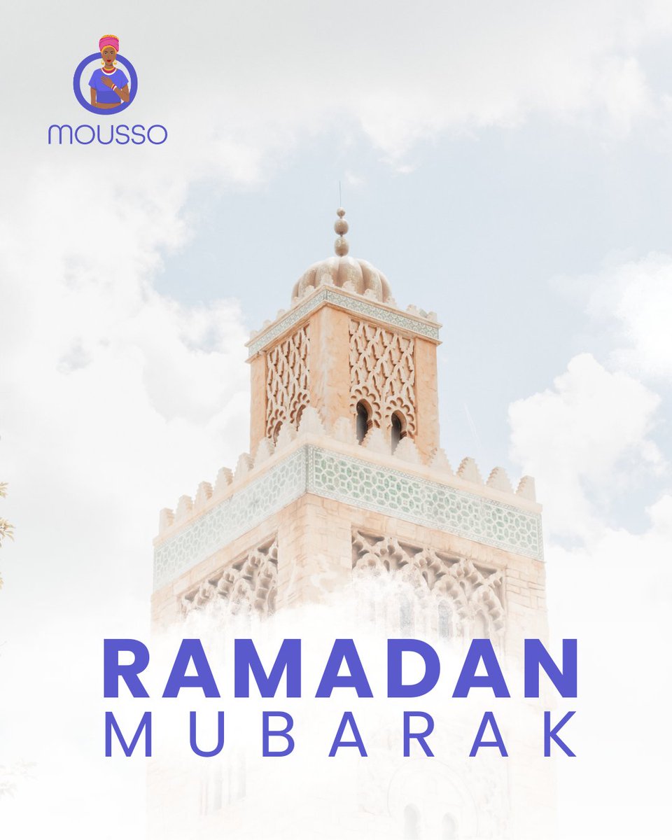 MoussoSn's tweet photo. Ramadan Mubarak 🌙
Un mois de paix, de partage et de spiritualité !

#RamadanMubarak #MoisSacré #PaixIntérieure #Mousso https://t.co/8Pro1RB9xM