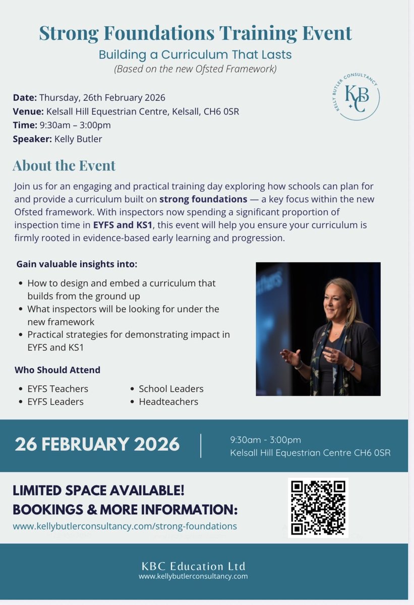 Kelly Butler SIP / EYFS consultant/ Ex HMI tweet media