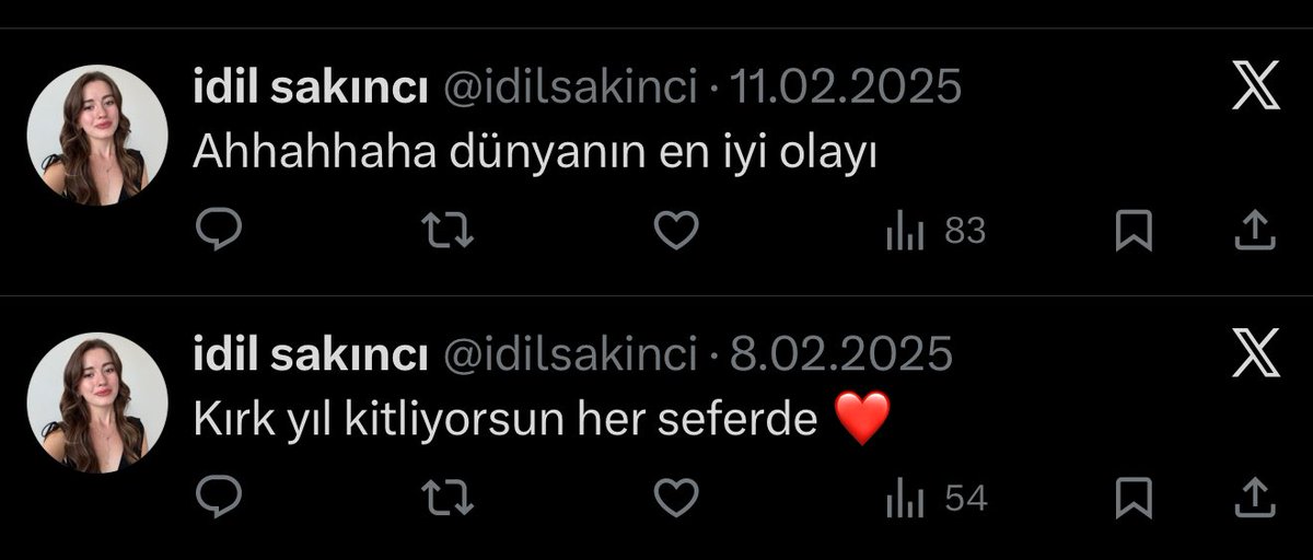 En yakın arkadaşım hesabını kapattığı için ona attığım mentler böyle olmuş, kendi kendime konuşuyor gibiyim. Ortamın yeni delisi evet 🙋🏼‍♀️