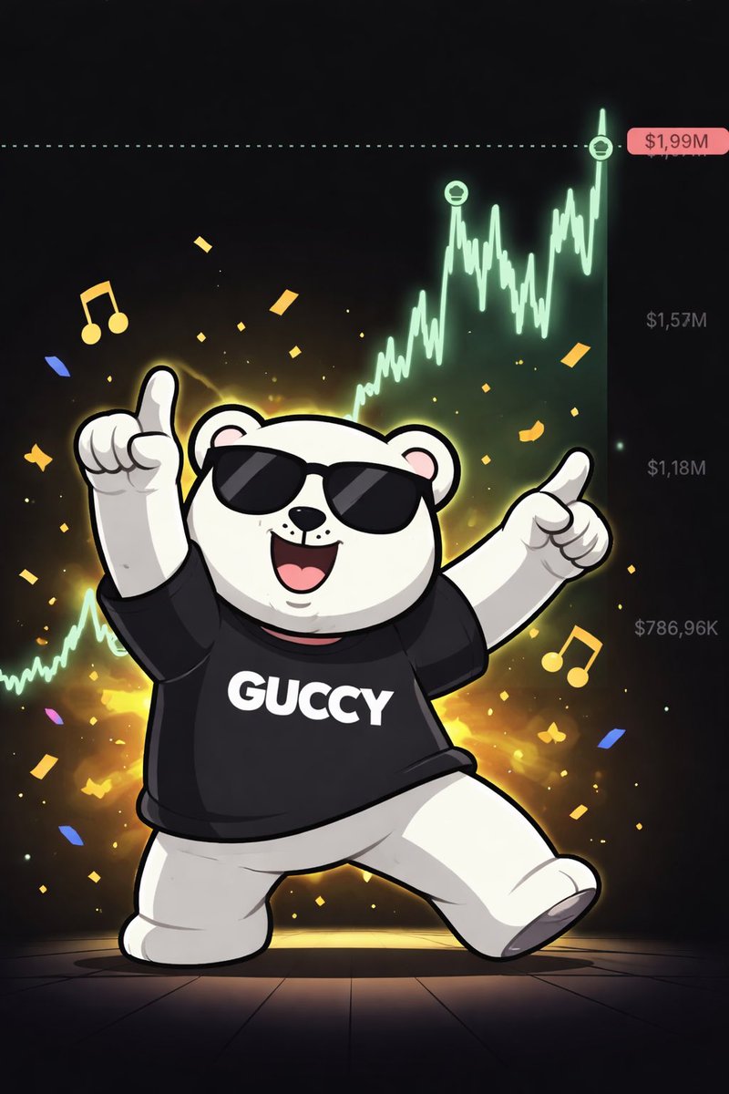 GuccyTheBear's tweet image. Normal people: diversify responsibly.
Me: 100% portfolio in a coin with a bear logo and vibes.

If it goes to zero character development.
If it 100x's financial freedom.

Either way, it's content.
#Degenerate #Crypto #HighRisk #pumpfun