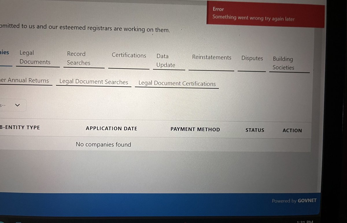 PHD_truth_'s tweet photo. @URSBHQ Please the portal is not working.  I can’t register a company, I thought I was doing it wrongly but now . It’s too slow to browse https://t.co/A3qTNn3nDc
