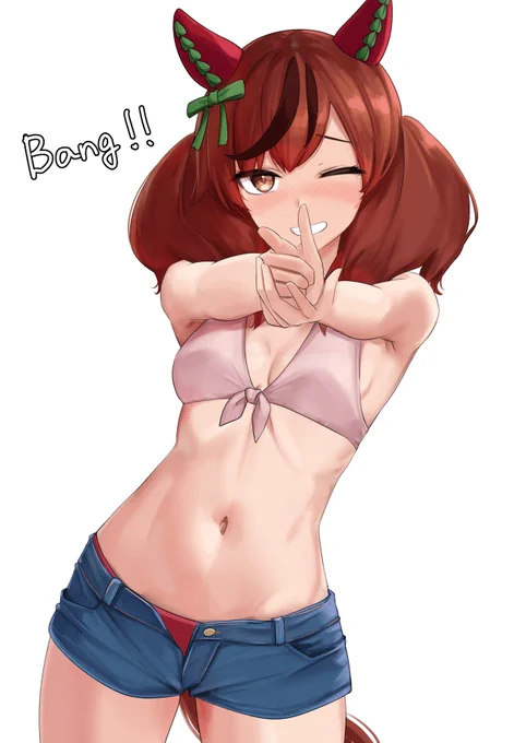 ネイチャさんに照れつつやって欲しいポーズ