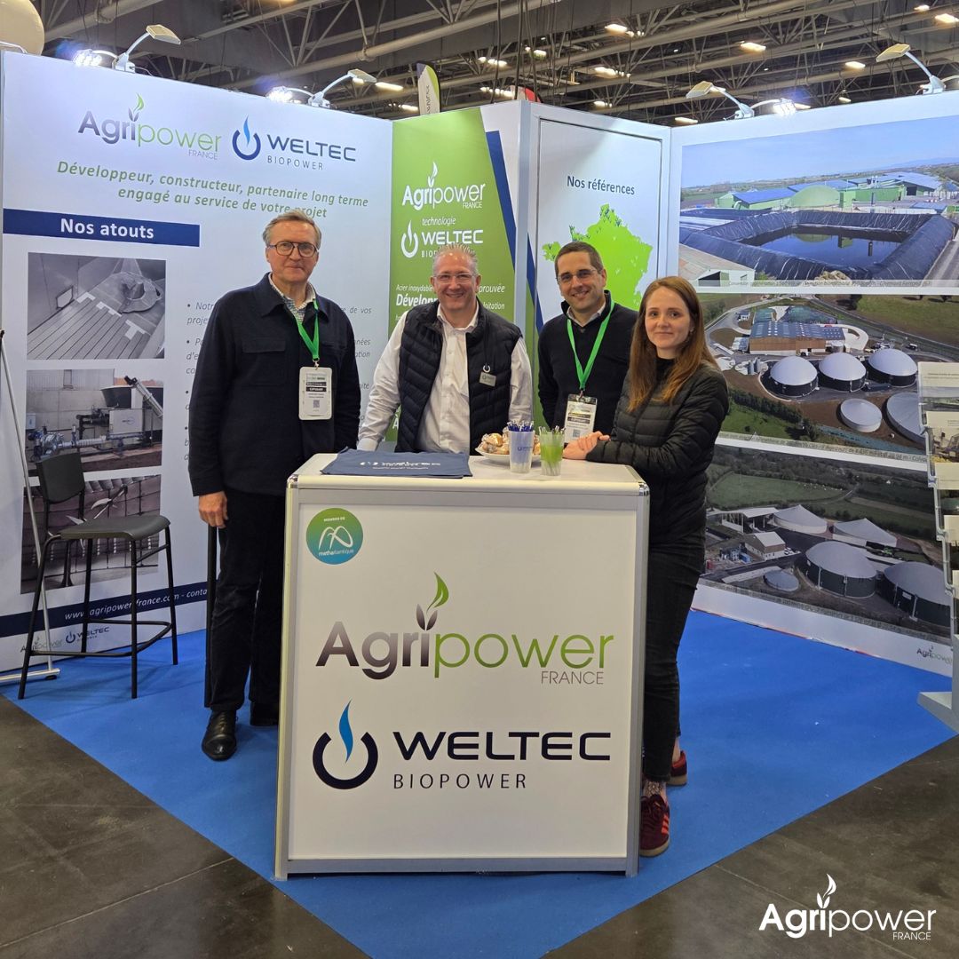 ♻️Il y a une semaine nos équipes étaient présentes à <a href="/bio360expo/">Bio360</a> 
🙏 Un grand merci à notre partenaire historique WELTEC pour le déplacement et la collaboration, ainsi qu’à tous nos partenaires et visiteurs venus nous rencontrer sur notre stand 
#méthanisation #biogaz #biométhane