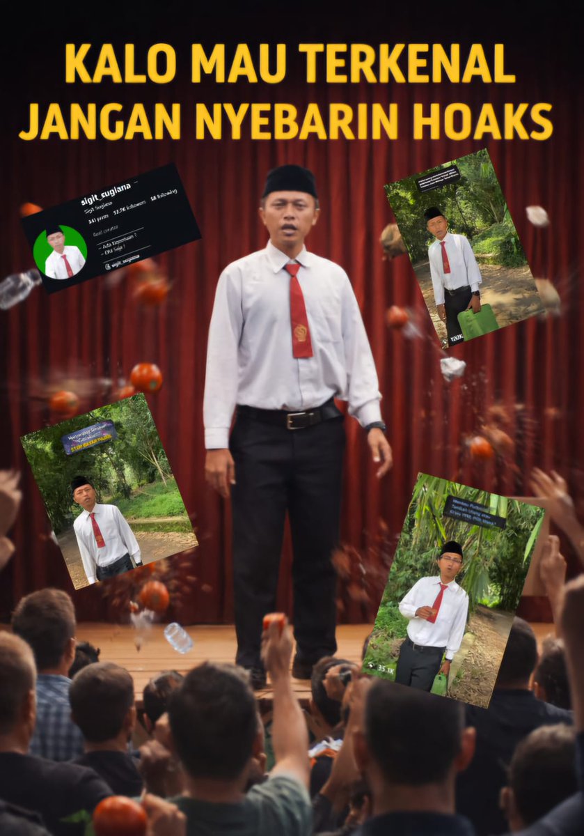 jaymaliak's tweet photo. Jangan gampang terprovokasi, guys! Influencer itu kadang suka nyebar hoaks. Yuk, cerdas dan verifikasi info sebelum share! 💪✨ https://t.co/boEYVc8kaw