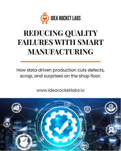 idearocketlabs's tweet photo. Stop chasing defects at the end of the line.
Smart manufacturing prevents them at the source with real-time data and AI.
Fewer failures. Less scrap. Easier audits.
#SmartManufacturing #QualityFirst #ZeroDefect #AIinManufacturing #IndustrialIoT https://t.co/w3fPrLTxio