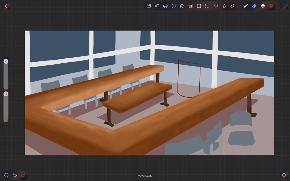 Briefing room WIP #DJArt (i keep forgetting to put the tag
