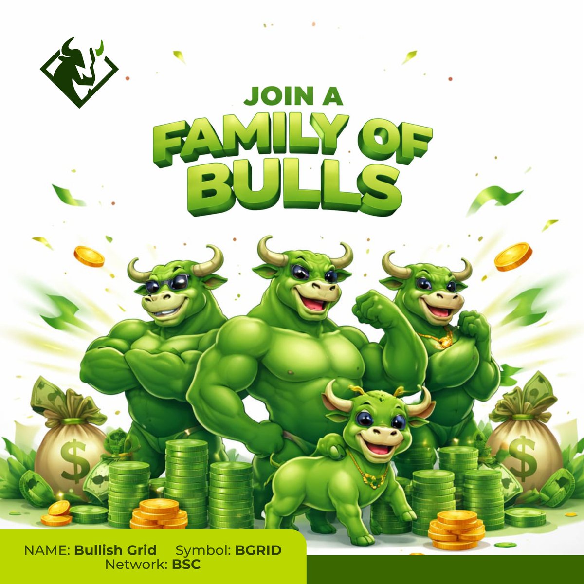 Bullish Grid (BSC) tweet media
