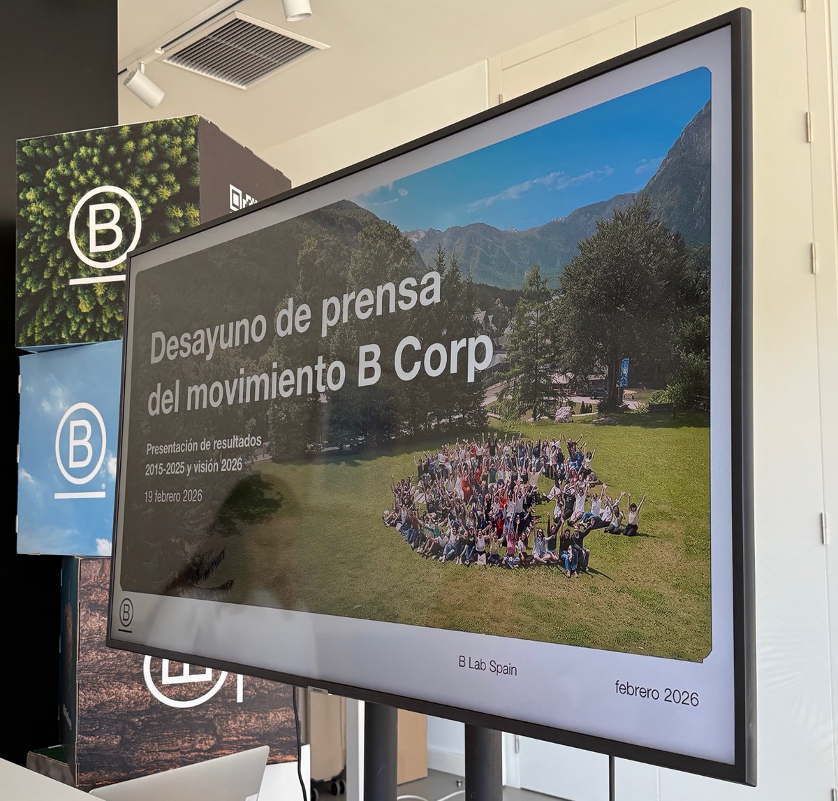 Corresponsables's tweet image. #BCorp presenta la Memoria de los 10 años de su movimiento y su hoja de ruta para 2026.

#BCorp #ESG
 #Sostenibilidad #MovimientoBCorp #EmpresasConPropósito