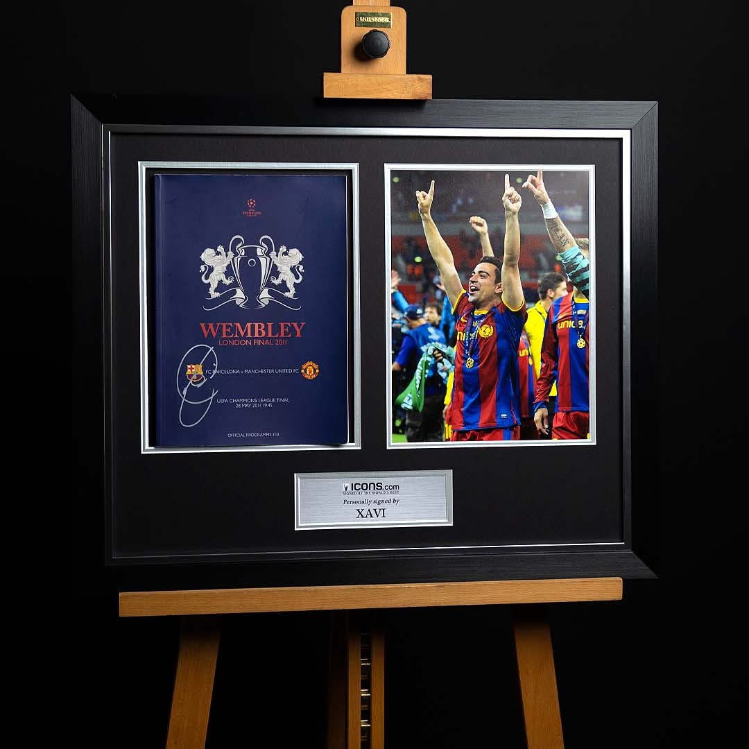 Check out this 2011 UEFA Champions League Final programme signed