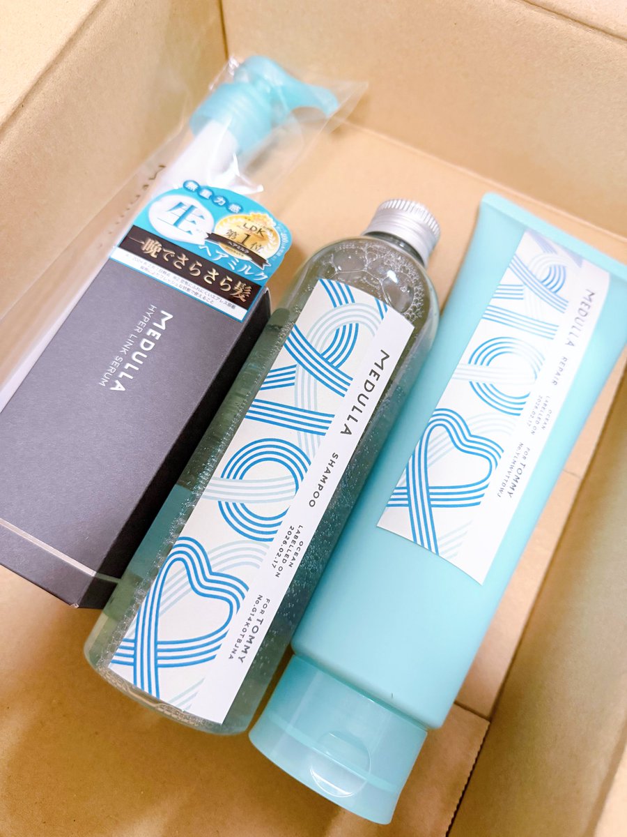 MEDULLA  シャンプーセット MEDULLAさんのシャンプーセット 届きました✨ とみビデオを見て定期