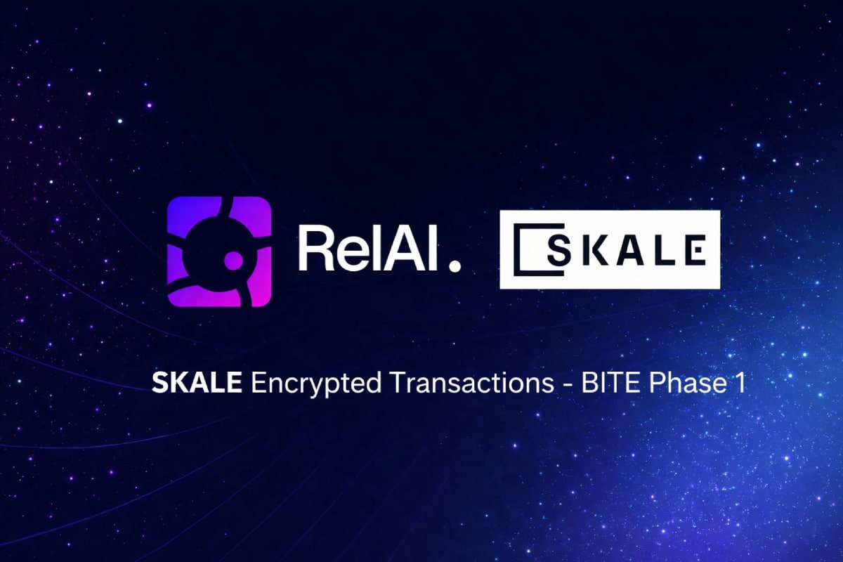 SKALE Base Mainnet and SKALE BITE Sandbox support is now live on the RelAI Facilitator!

Every <a href="/SkaleNetwork/">SKALE</a> chain now supports encrypted transactions through BITE Phase 1.

Whether you're on SKALE Base Mainnet, SKALE Base Testnet, or SKALE BITE Sandbox, your x402 payments are