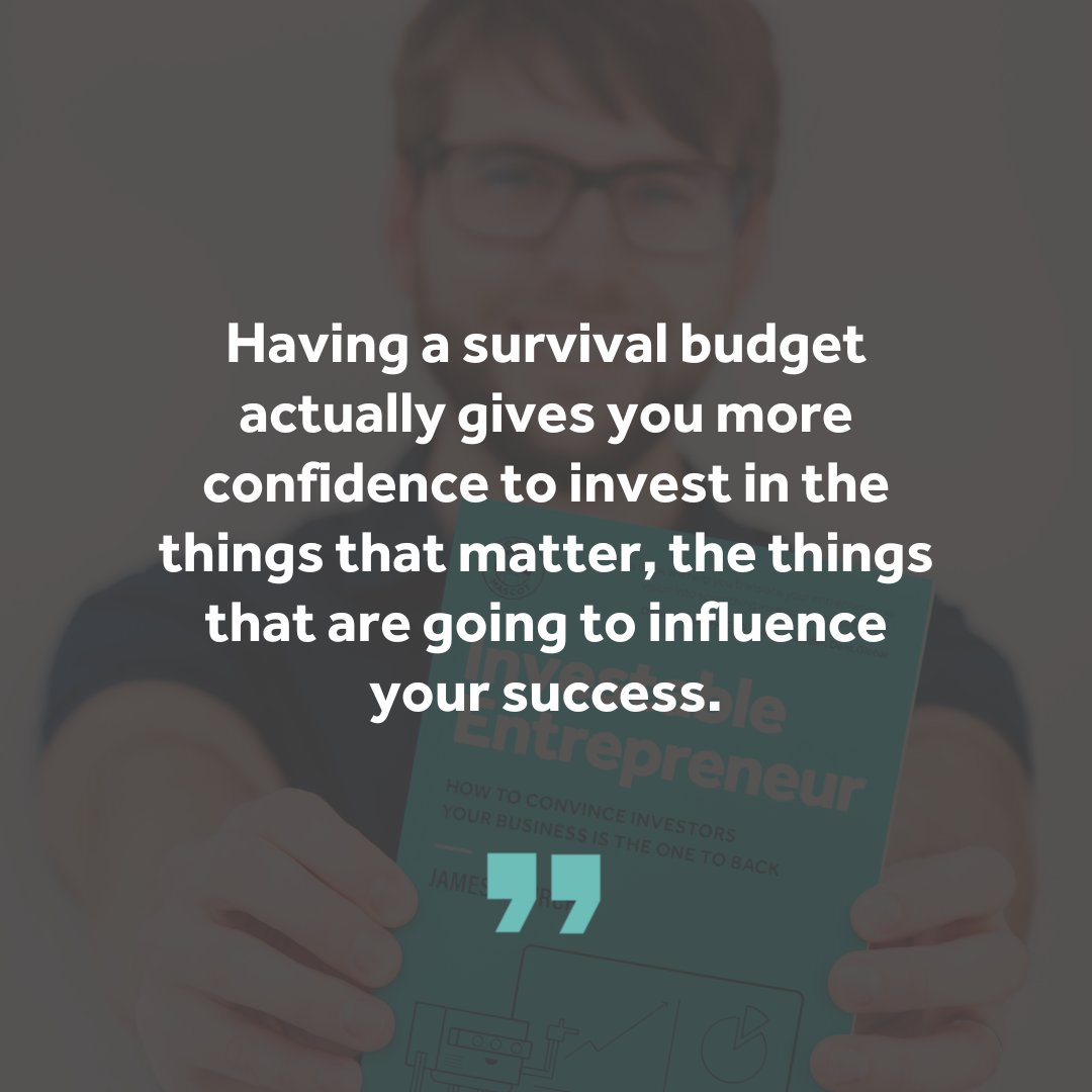 Investable Entrepreneurs know things don't always go as planned. This is why they set contingency plans to cushion possible blows in their startup journey — the survival budget being one of them.