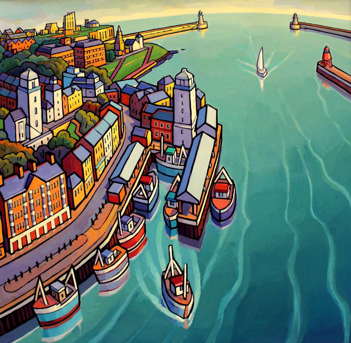 JimEdwardsArt's tweet photo. Fishquay - Jim Edwards
Forgot about this one, a commissioned painting of the Fishquay from 2015.
I’ve got an idea for a little painting of the High Lights & Low Lights, I hopefully get round to painting soon.
https://t.co/N1ZSt93vKM
#fishquay https://t.co/dWQFqhxETL
