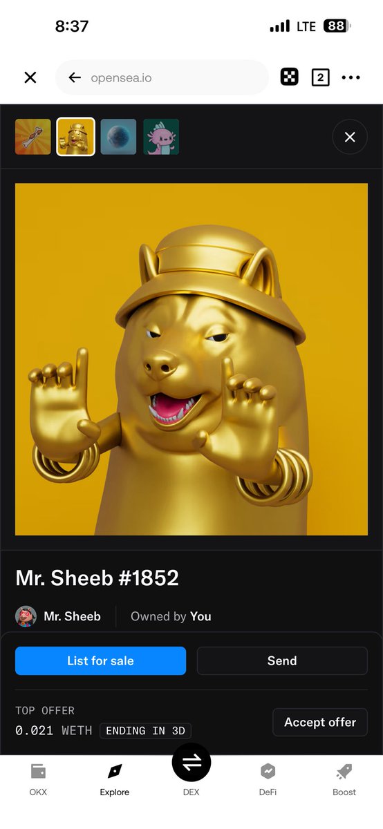 Soft holding my golden Sheeb🤩