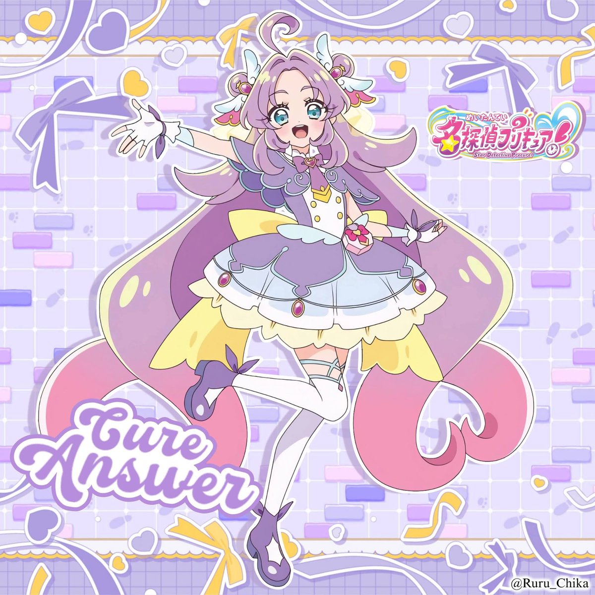 Chan Anna answer mikuru mystique 2 #AIイラスト #precure 2027