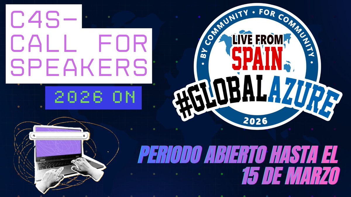 Global Azure Spain tweet media