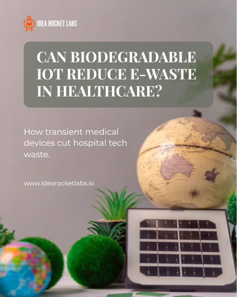idearocketlabs's tweet photo. Biodegradable IoT is reshaping sustainable healthcare.
• Reduces medical e-waste
• No device removal needed
• Supports greener innovation
#BiodegradableIoT #SustainableHealthcare #GreenTech #DigitalHealth #IoTInHealthcare https://t.co/8wwqlO4F0i