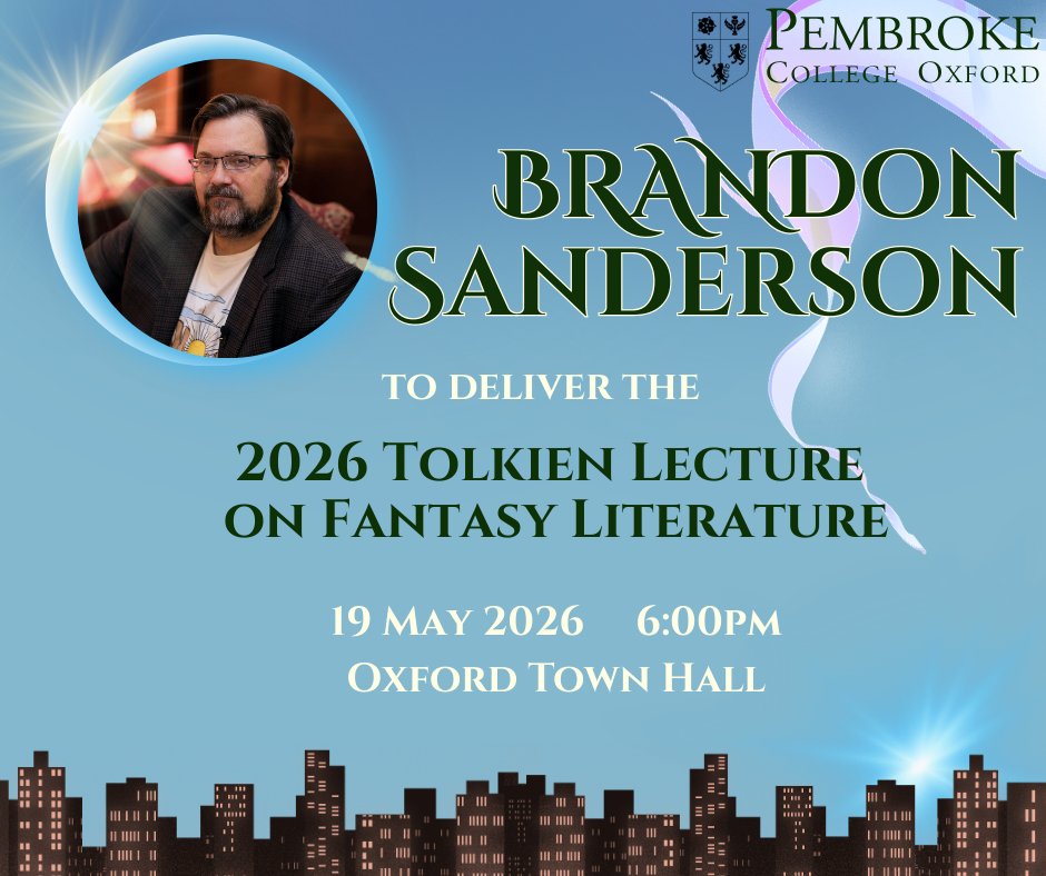The J.R.R. Tolkien Lecture on Fantasy Literature tweet media