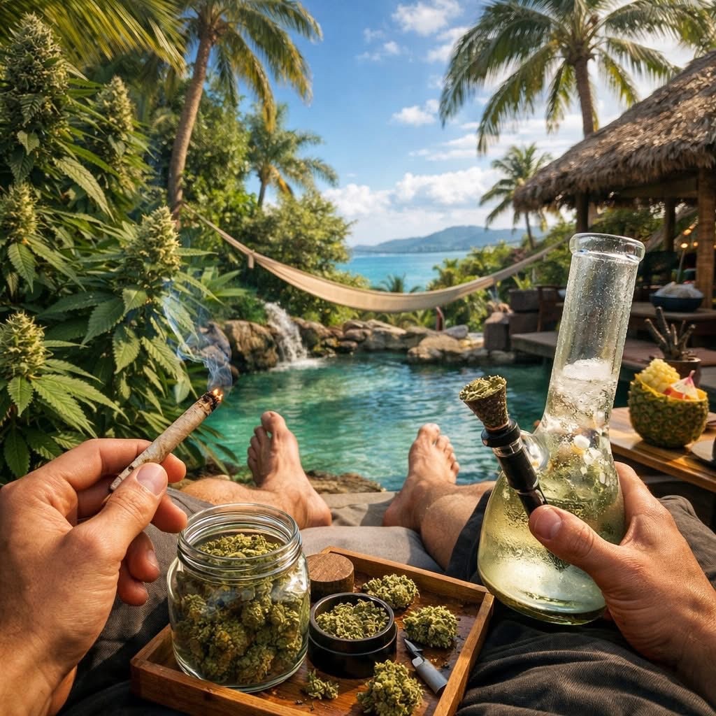 The perfect morning starts with weed 💨