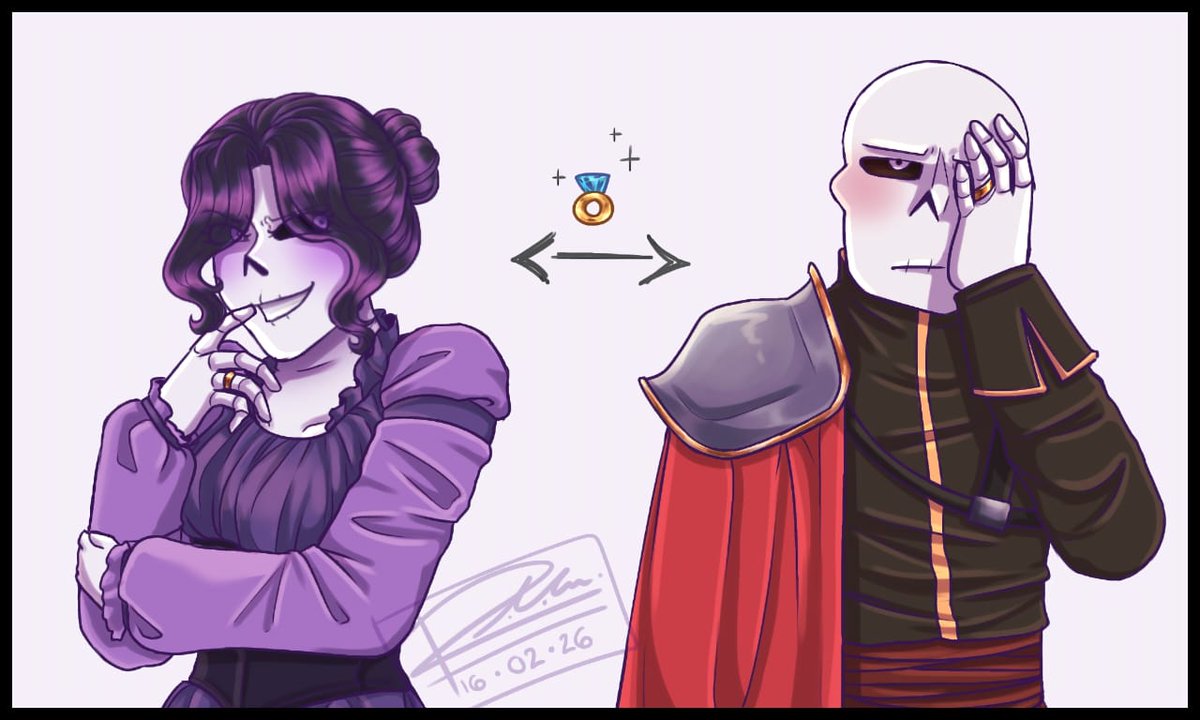 GtMayfan's tweet photo. A little drawing after a long period of inactivity here xdd
A happily married couple https://t.co/rDS84ntZnt