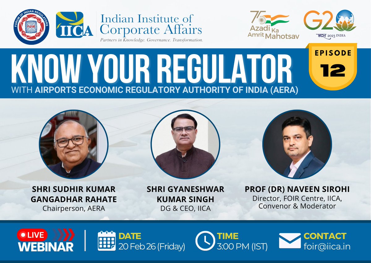 Indian Institute of Corporate Affairs tweet media