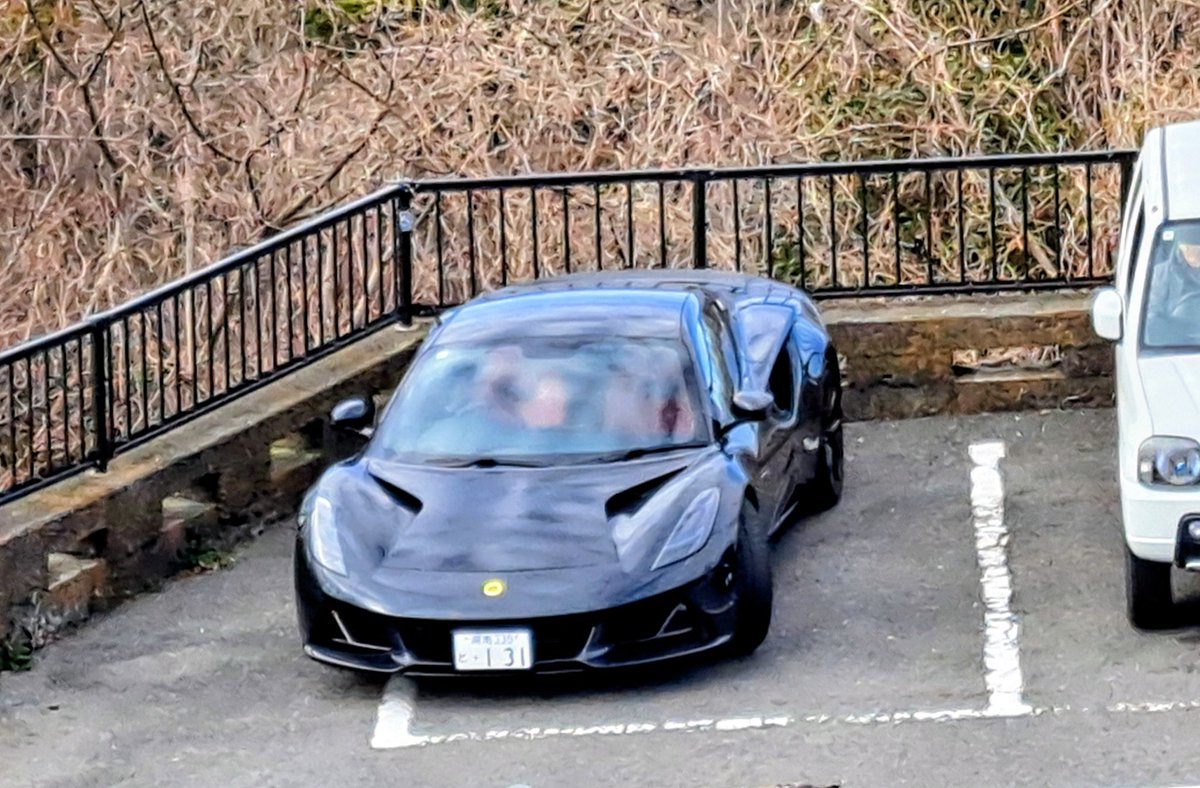 湘南平に来たら、Emiraと遭遇しましたよ。珍しいなあ〜😀