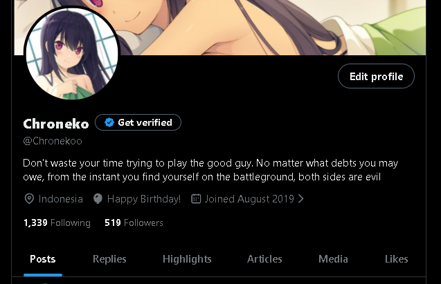 Chroneko tweet media