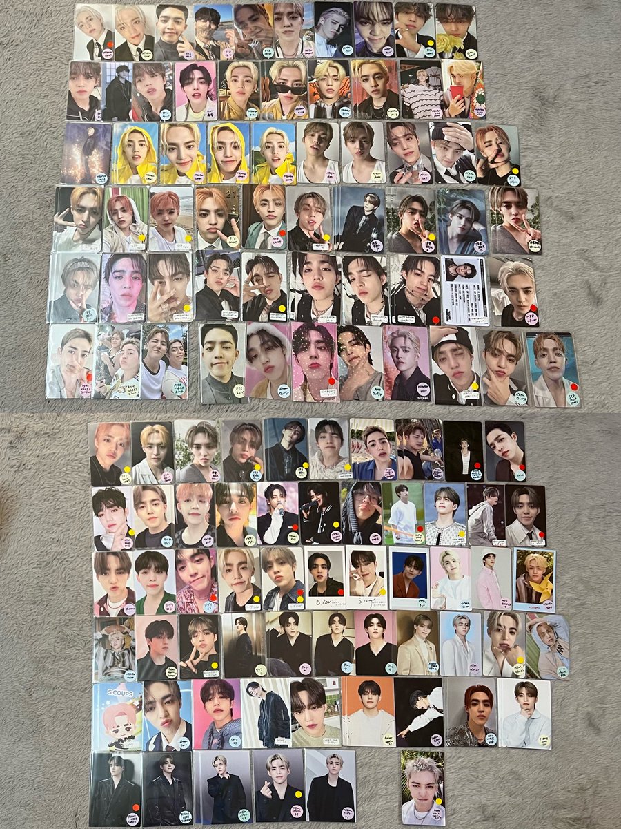 SEVENTEEN セブチ トレカ 交換 過去トレカ 特典 譲 エスクプス