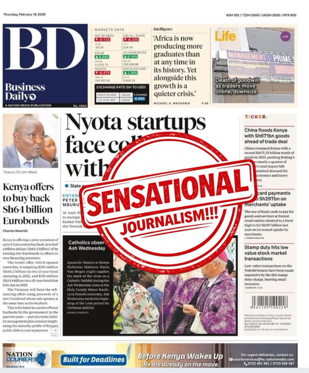 Come on <a href="/BD_Africa/">BusinessDaily</a> , <a href="/ntvkenya/">NTV Kenya</a>  <a href="/NationMediaGrp/">Nation Media Group</a> <a href="/jageyo/">Dr. Joe Ageyo (PhD)</a> 

If the target is 80% who says you cannot  achieve 100%?  This is juvenile analysis with misleading headlines !  

You can do better politics than this cheap sensationalism!