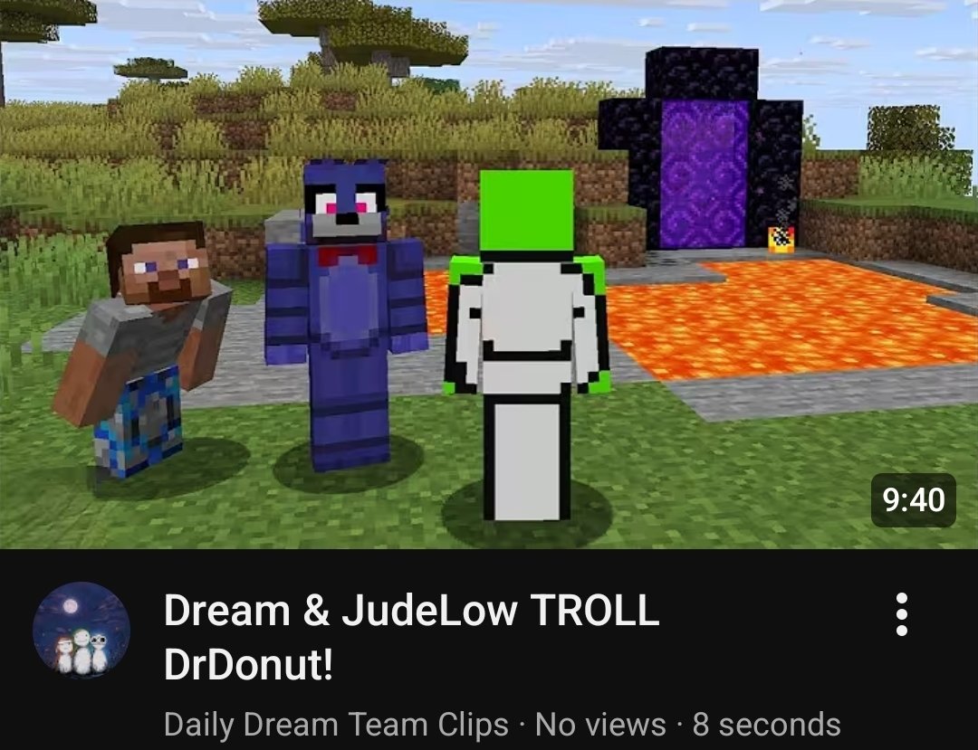 imnotchantelle's tweet photo. Morgan edited Dream trolling DrDonut today on stream for anyone who wants to watch :3 

https://t.co/fg1j4IvSiD https://t.co/Jdp8SRivmw