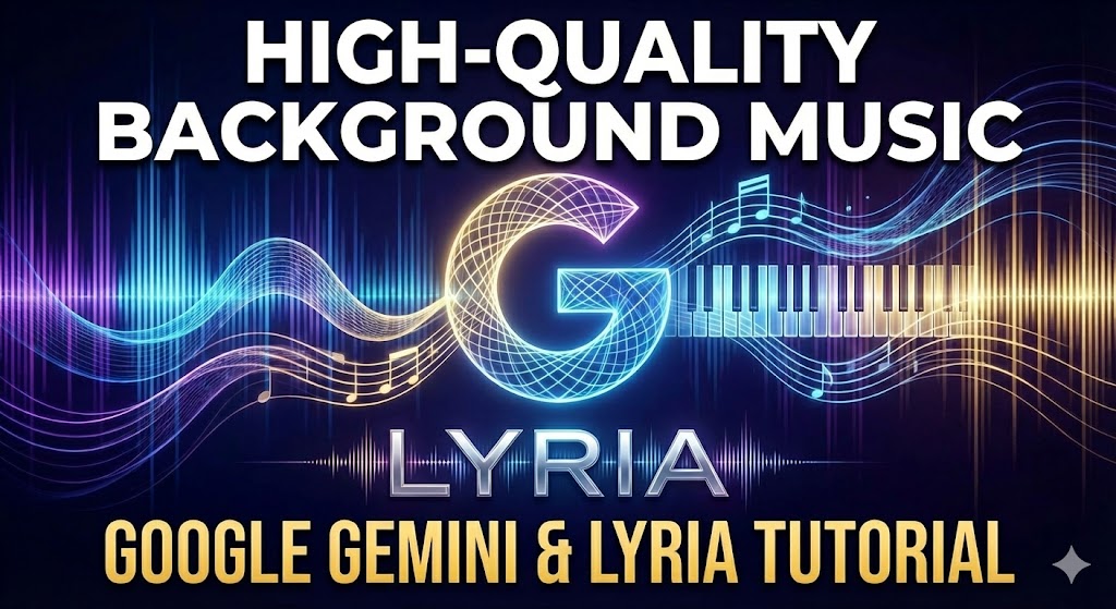 Create High-Quality Background Music with Google Gemini &amp; Lyria youtu.be/OBcIDFjZgoA?si… via <a href="/YouTube/">YouTube</a>