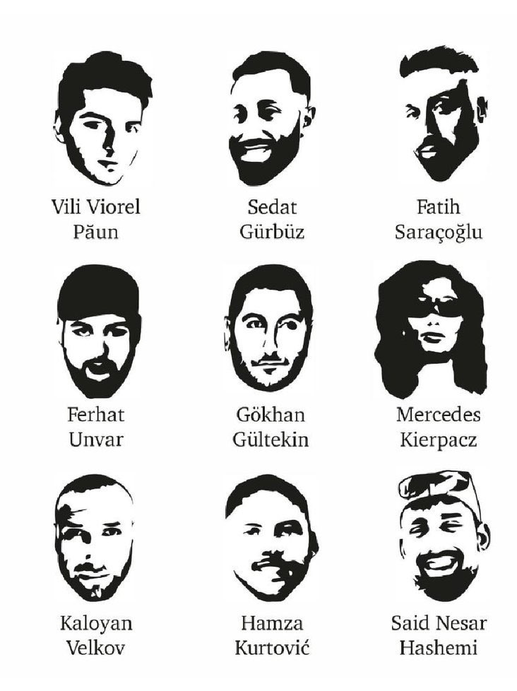 LoveGuerillero's tweet image. ❤️🖤#Hanau #SayTheirNames
#RechtsextremerTerror heute jährt sich zum 6 Mal das schreckliche Morden von Hanau. 9 unschuldige Menschen wurden aus dem Leben gerissen von einem , feigen , rechtsextremen Täter. #KeinVergessen