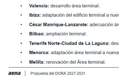 Valencia y ¡Bilbao!, contempladas en el DORA III 2027-2031, el plan de inversiones de <a href="/aena/">Aena</a>-<a href="/fomentogob/">Ministerio de Fomento</a>; el aeropuerto de #Sevilla, ausente al respecto.

cincodias.elpais.com/companias/2026…
1/3