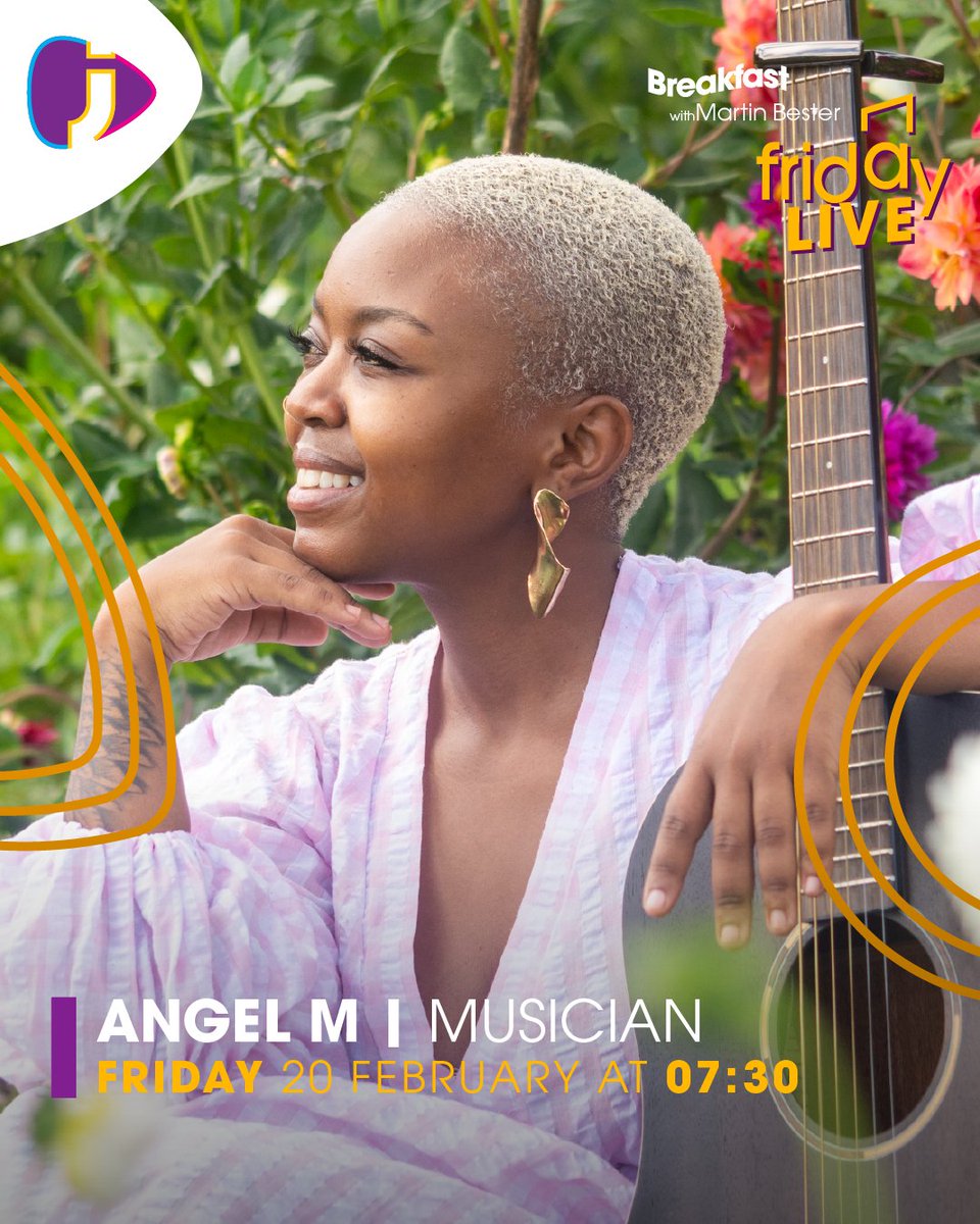 jacarandafm's tweet image. For the first time ever, KwaZulu-Natal-born musician Angel M will join Martin Bester on Friday, 20 February, live from Durban for #FridayLive 🌸

Don't miss it:

📻: 94.2
📱: Jacaranda FM App
💻: jacarandafm.com
📺: DStv 858/ OpenView 602

#BreakfastWithMartinBester