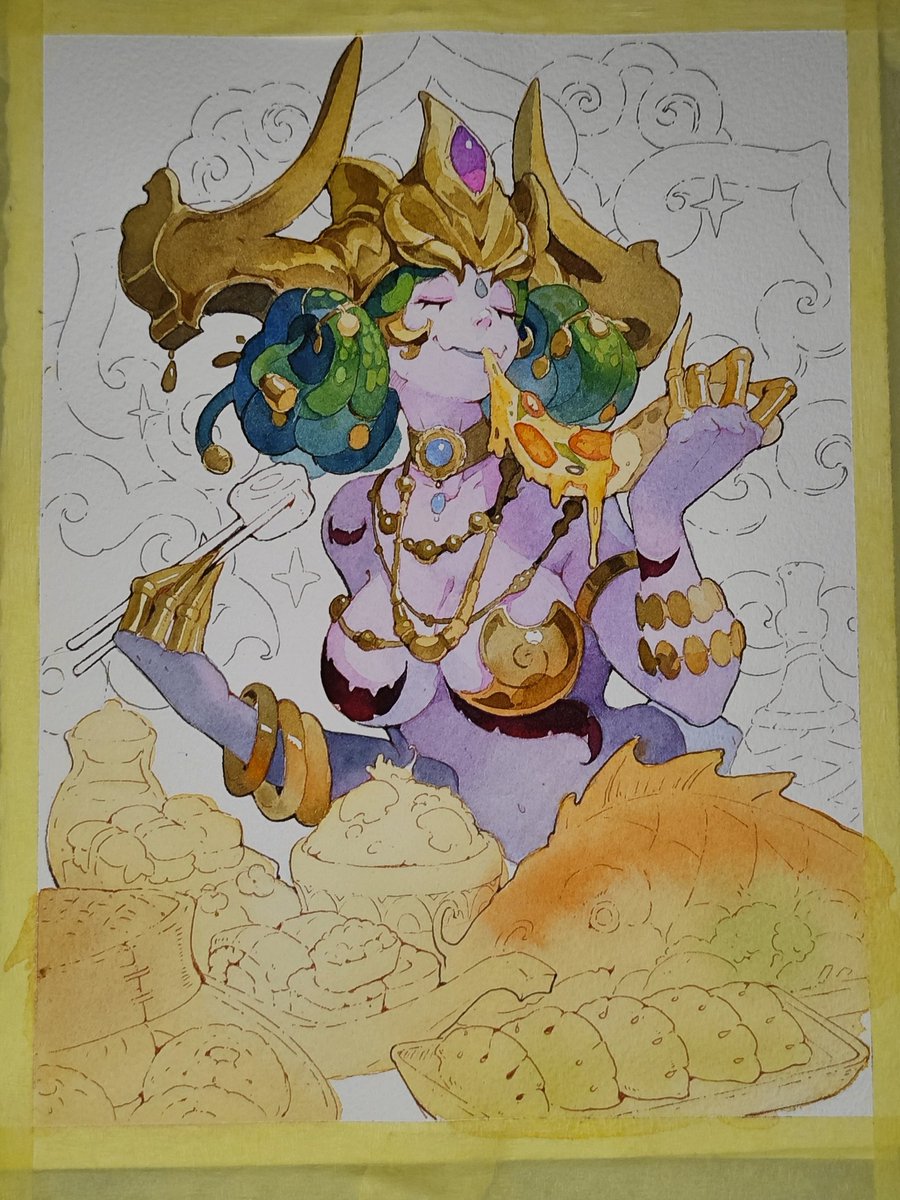 Процесс с жруньей :)