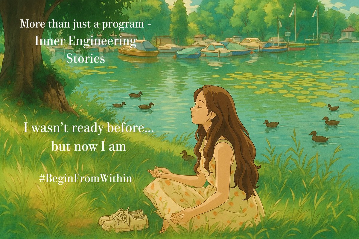 AndreaStahmer's tweet photo. Since I started meditating daily - especially since participating on #InnerEngineering from @SadhguruJV - my perception has been continuously improving. It's much less dependent on emotions. I am clearer in difficult situations and can "see" better. #BeginFromWithin #Meditation https://t.co/dprmxcpzXp