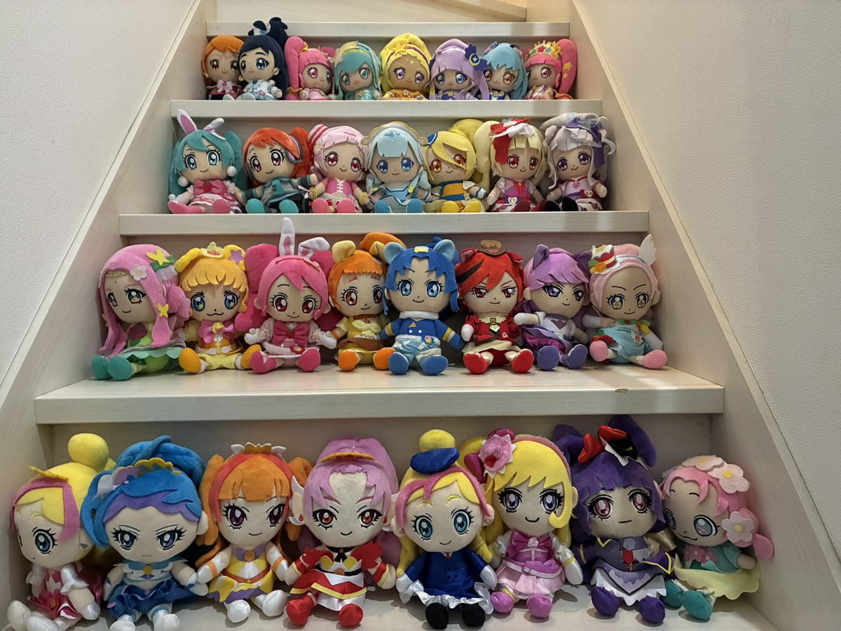 つ、遂に…遂に遂に！！キュアフレンズぬいぐるみ全種類コンプリート