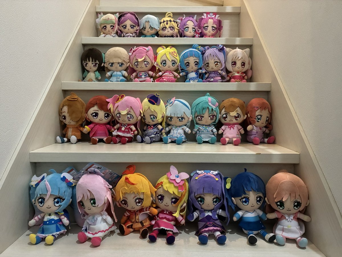 つ、遂に…遂に遂に！！キュアフレンズぬいぐるみ全種類コンプリート