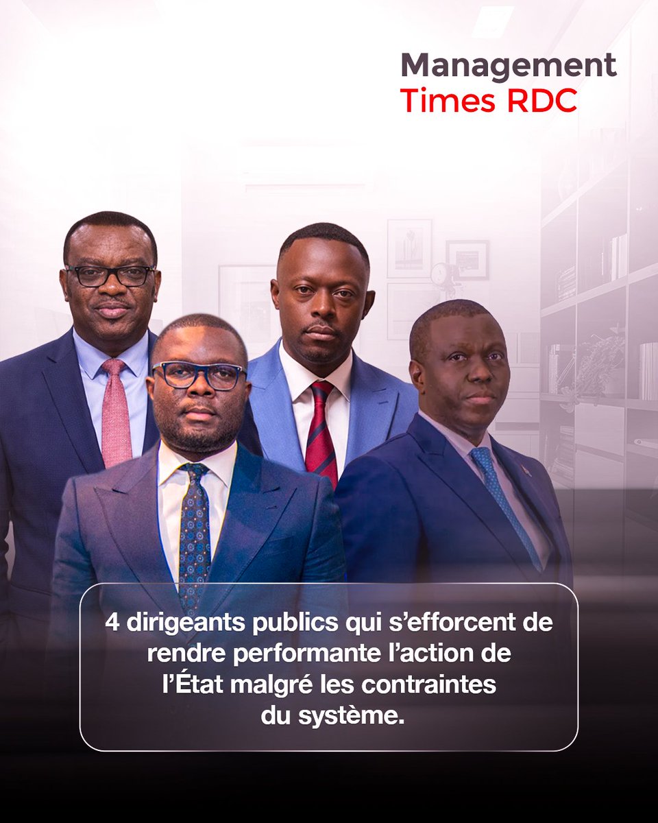 Managementtrdc's tweet photo. Malgré les contraintes structurelles, certains dirigeants publics s'efforcent de rendre performante l'action de l'État.

@LihauEbua #wameso andré #Lwamba Teddy @tombolamuke 

Pour en savoir plus, lire l'article complet : 

https://t.co/tNXrhhlL4t https://t.co/0JqRHiZafB