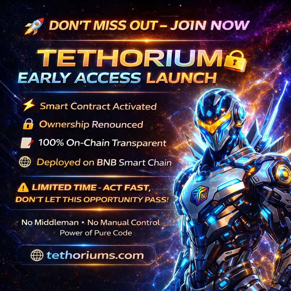 tethorium22's tweet photo. 📜 https://t.co/HjXDEZrdVE  Smart Contract Details

🔹 Smart Contract Address:
0x3973fc61cC30887D57E58b5451703106897b4415

🔹 Creator & owner Address:
(0xC3758f373b53568c7229fAfC9a6FEE74Fecd9516)

🔹 Owner Key:-
2eb301d36cd130cda2f1ad9c94d21eb83b60d93373ef36cdcf5e3fc25d42ee88
Renounced ✅

🔹 Renounced Hash ID:
https://t.co/4i591JHbQe

🔒 100% On-Chain & Transparent

✔️ Smart Contract Based System
✔️ No Manual Control
✔️ Renounced Ownership
✔️ Publicly Verifiable on BSCScan

🌐 Explore the Platform
Unlock the power of decentralized staking in a secure, automated Web3 environment.