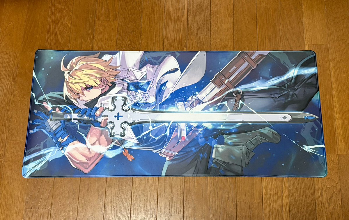 あとカイキスクのラバーマットが届きました！！超カッコイイ