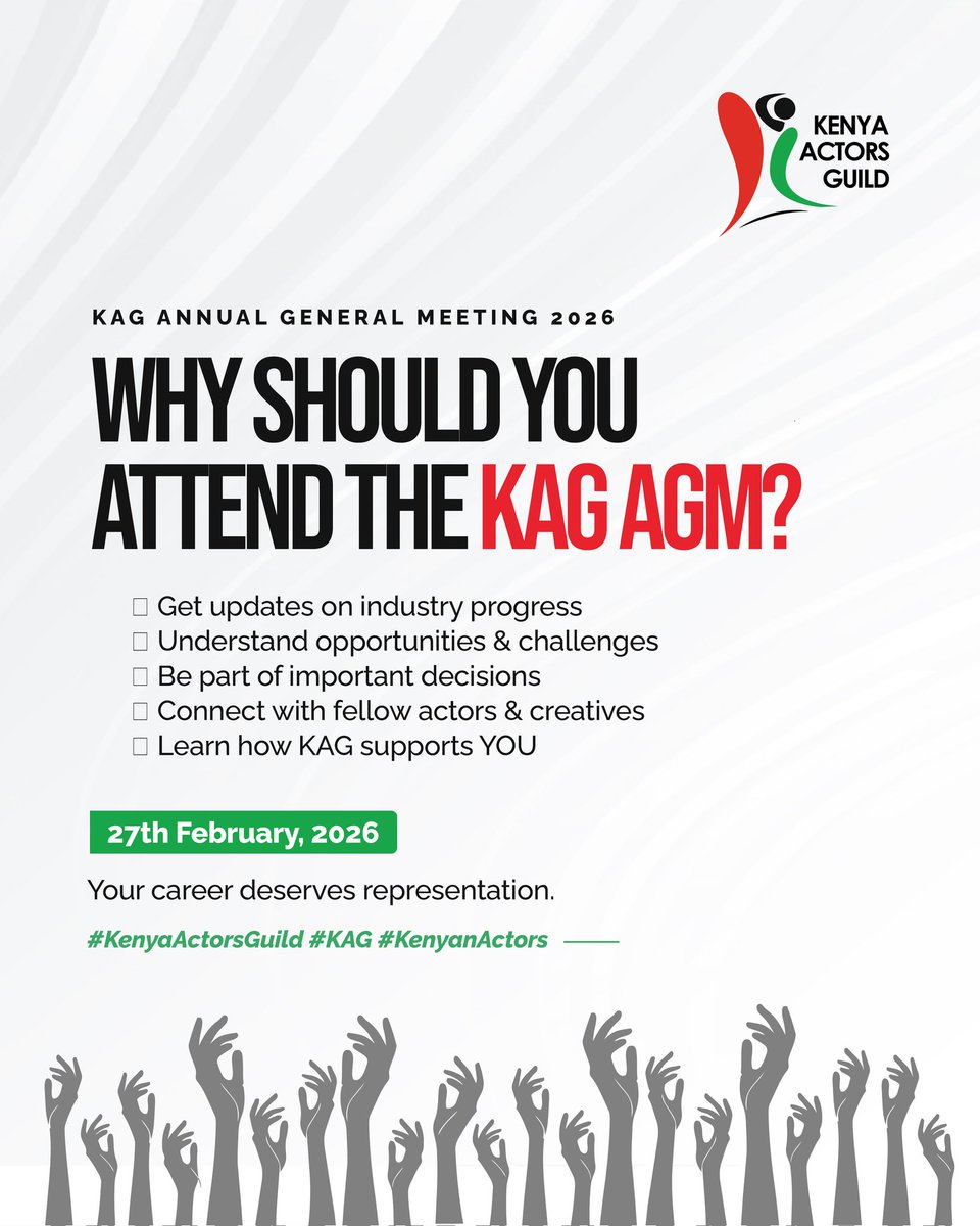 Kenya Actors Guild tweet media