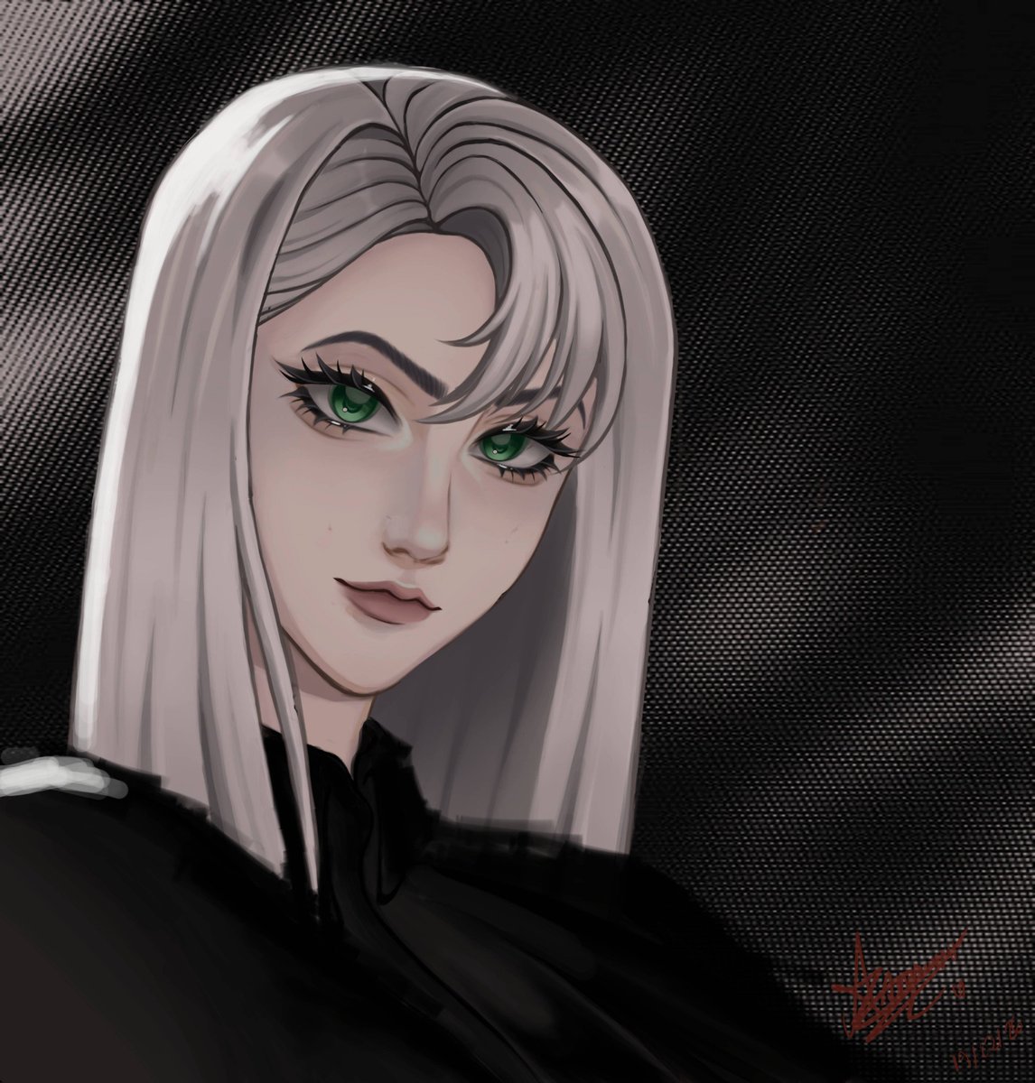 snawoon's tweet photo. #manipulatemyheart 
isabella dietrich, I love her so much, but I hate her just the same.

I'm trying to practice, but why don't I see any improvement? She looks so innocent in my drawing... I'm sad. https://t.co/WUUi7empUk