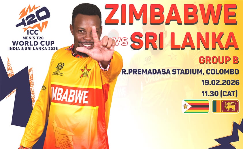 ZTNPrime's tweet photo. The Chevrons take on hosts, Sri Lanka in their final Group B match of the ICC Menโs T20 World Cup 2026.
The match starts at 11.30 am (Zimbabwe time).
#GeThePicture #ZTNPrime #T20WorldCup #Zimbabwe https://t.co/ttpCbICYHB