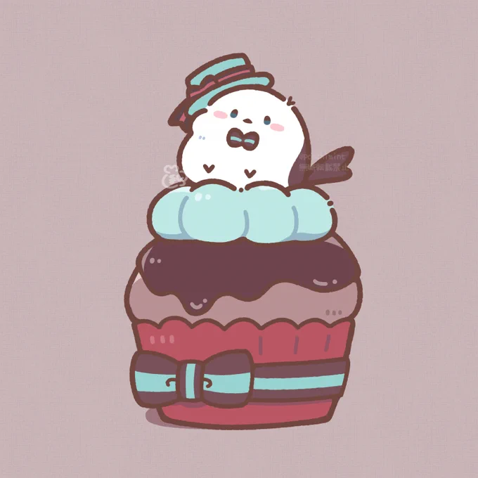ハッピー #チョコミントの日 ! チョコミントが大好きなので、絵もいろいろ描いてます コミティアでチョコミントの本を出したこともあるよ!