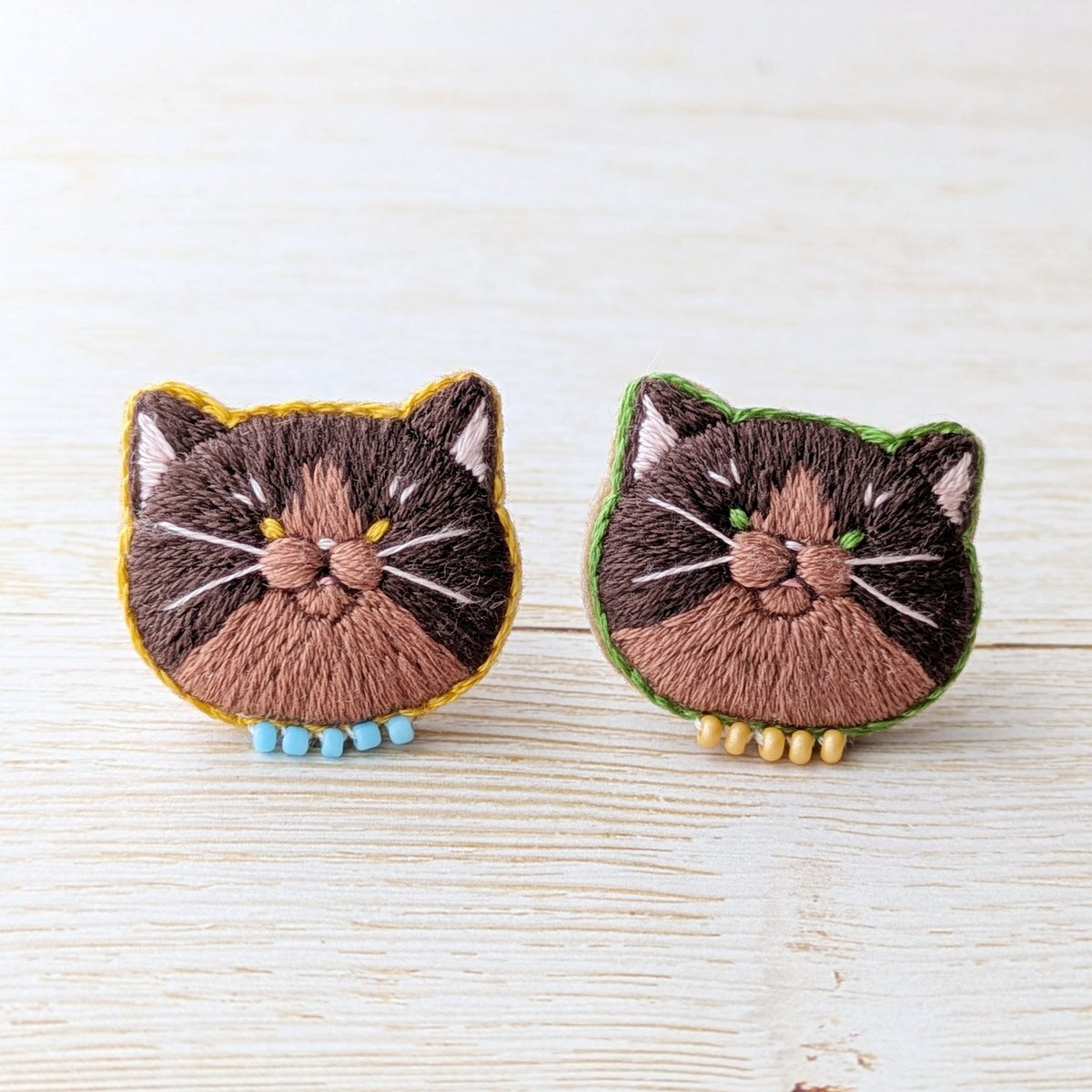 豆《ネコの刺繍 》 (@mame85023) / Posts / X