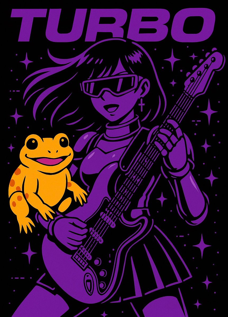 Time for us to reach new heights Turbo
💛🐸💜

$Turbo